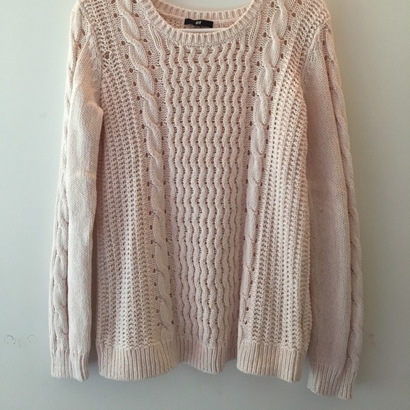 H&M Light Pink Knitted Sweater - Picture 2 of 5